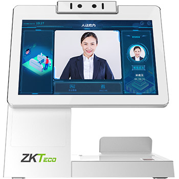 ZKTeco熵基ID860-D-V01多功能桌面式訪客終端